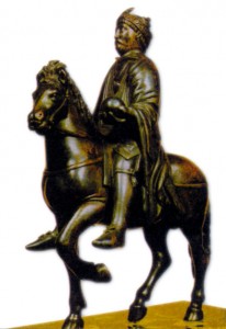 Бронзовая статуя Карла Великого. IX в.