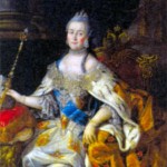 Екатерина II Великая (1729-1796), императрица Всероссийская с 1762 г. Художник А. П. Антропов. 1766 г.