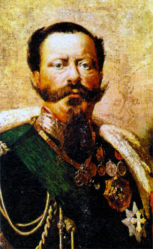 Виктор Эммануил II (1820-1878), король Пьемонта и Сардинии (1849- 1861), первый король единой Италии с 1861 г. Художник Т. Кремона. 1860-е гг.