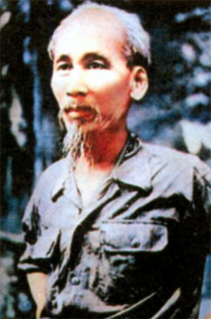 Хо Ши Мин (Нгуен Шинь Кунг) (1890-1969), 1-й Президент Северного Вьетнама (или Демократической Республики Вьетнам) в 1946-1969 гг.