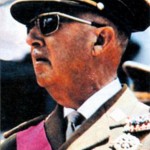 Франсиско Паулино Эрменехильдо Теодуло Франко Баамонде (1892- 1975). правитель и диктатор Испании в 1939-1975 гг. Фото 1969 г.