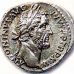 Монета с изображением Антония Пия