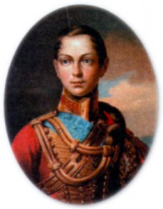 Александр II в молодости. Неизвестный художник. Ок. 1830 г.