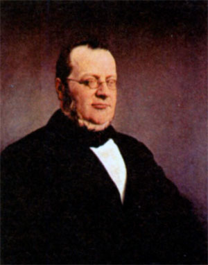 Камилло Бензо ди Кавур (1810-1861). Художник Ф. Хойс. 1864 г.