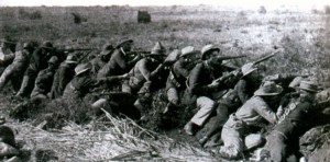 Буры в битве за Мафекинг в 1899 г.