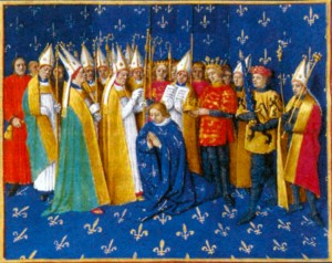 Коронация Филиппа II в Реймсе