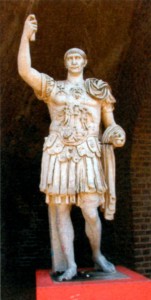 Статуя Траяна в немецком городе Ксантеп