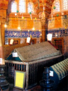 Гробница Сулеймана I в мавзолее мечети Сулеймание в Стамбуле