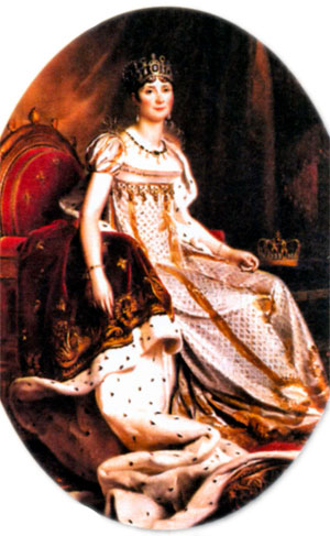 Жозефина Богарне (1763-1814), императрица Франции (1804-1809). Художник Ф. Жерар. 1808 г.