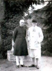 Джавахарлала Неру и Николай Рерих в Кулу (Индия). 1942 г.